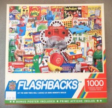 Master Pieces 1000 Pc Jigsaw Puzzle Flashbacks