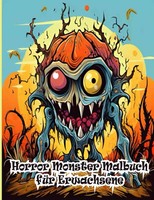 Horror Malbuch FüR Erwachsene, Gruselige Ausmalbilder, Kreatives AusmalvergnüGen