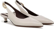 Franco Sarto Women's Marlow Slingback Kitten Heel Pump NW/OB