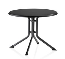 Alu Klapptisch Balkon Gartentisch Outdoor Tisch rund 85cm KETTLER  anthrazit