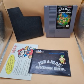 Nintendo NES Spiel - Joe & Mac: Caveman Ninja PAL-B mit OVP und Anleitung 