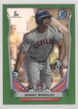 2014 Bowman Draft Chrome Green Refractor 33/150 Bobby Bradley #CDP86 he0
