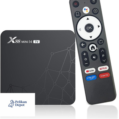 Android TV Box 14.0 4K HDR10 2GB RAM 16GB