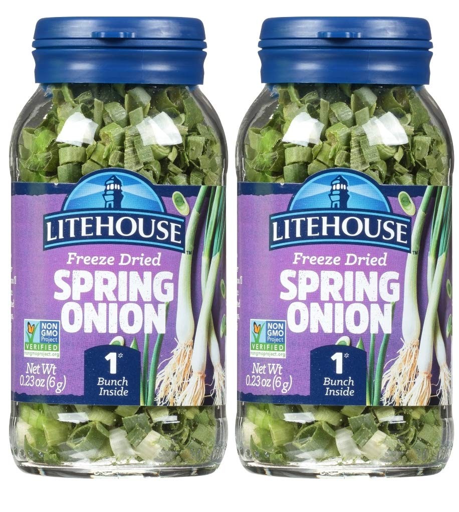 Litehouse Freeze Dried Spring Onion Pack Of 2 Non Gmo Gluten Free 0.23 Ounce