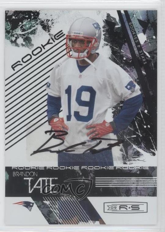 2009 Donruss Rookies & Stars Rookie Signatures 57/125 Brandon Tate Auto RC 1be
