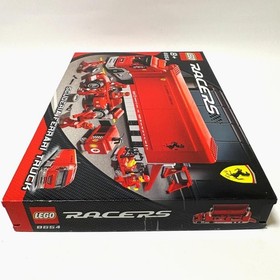 LEGO 8654 Scuderia Ferrari Truck Racers Ferrari 2005 Box Inner Unopened
