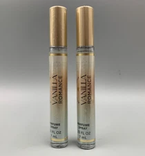 Bath & Body Works Vanilla Romance Perfume Spray S/2 Travel 0.23 Fl Oz #659