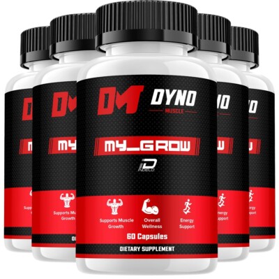 (5 Pack) Dyno My-Grow for Men Capsules   Dyno MyGrow Vitamin Complex Pills