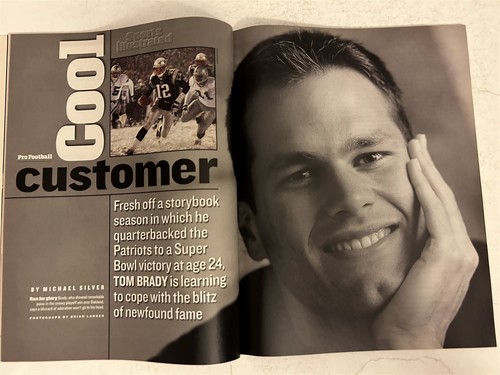 2002 Sports Illustrated NEW ENGLAND Patriot Tom BRADY 1st Cover + 7 Others GRONK - Picture 5 of 5