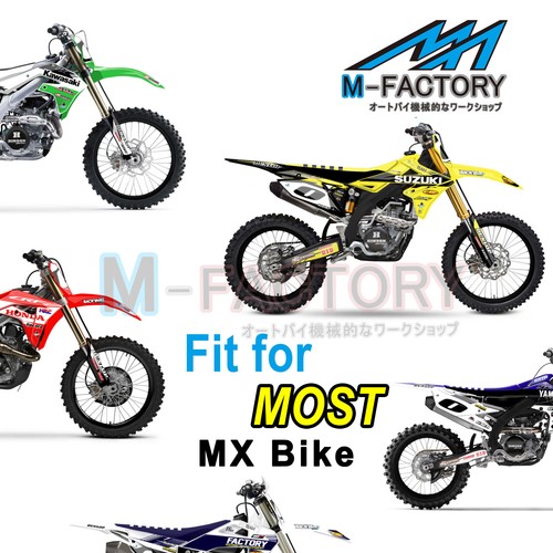 MX Bike Rim Sticker Tape Set RUSH 02 For Yamaha TT-R 230 2011-2021 18 19 20 - Bild 10 von 15