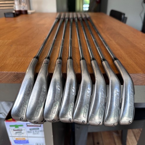 Nike Golf VRS Covert Iron Set 8pcs 5-9 A P S Reg Dynalite 90 Nexcor Super Stroke - Picture 4 of 12