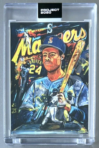 TOPPS PROJECT 2020 #373 KEN GRIFFEY,JR by ANDREW THIELE 1989 MARINERS  FREE SHIP