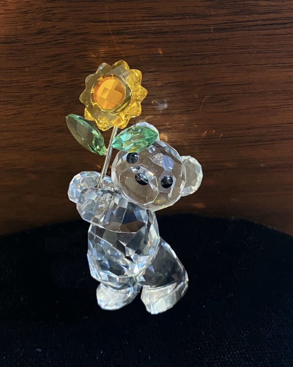 立体・オブジェ Swarovski Kris Bear Especially For You Swarovski Crystal Retired Kris Bear Figurine “Especially For