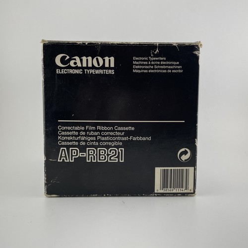 4 Canon Electronic Typewriters Correctable Film Ribbon Cassette AP-RB21