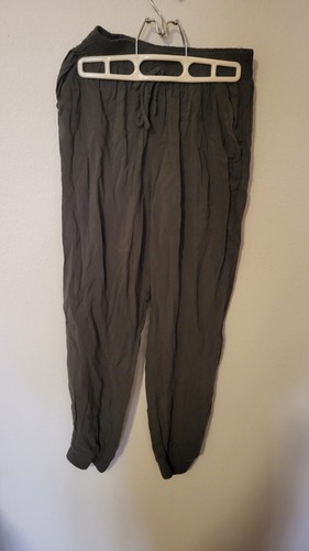 Joe B Teen Girl S Green Gypsie Pant Elastic Wst 24 In 27 Inseam Barrel - Picture 4 of 24