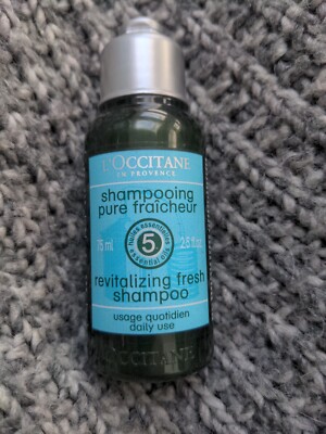 L'occitane Revitalizing Fresh Daily Use Shampoo 5 ätherische Öle 75ml Reisegröße