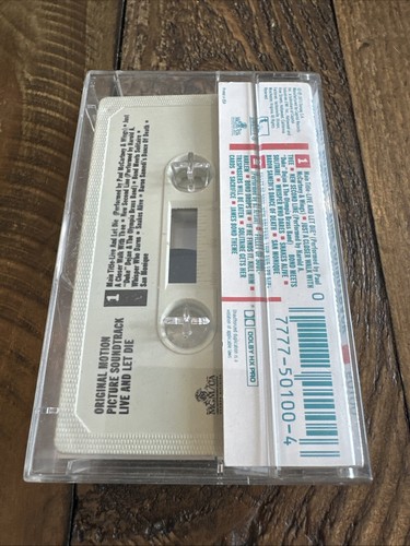 Live And Let Die, Original Motion Picture Soundtrack Cassette James Bond DOLBY - Picture 2 of 5