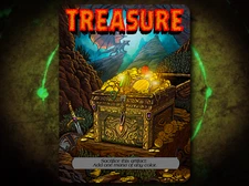 TREASURE Full Art Token [by Darkside Tokens] Magic the Gathering MTG!