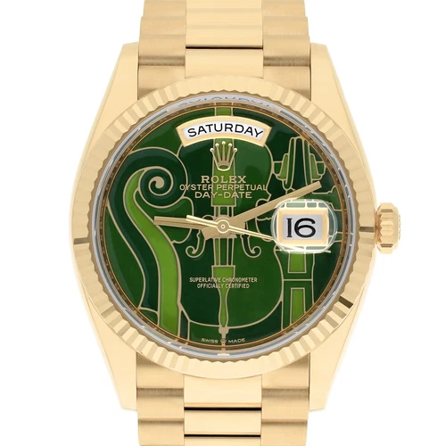 Rolex Day-Date 36 Gold President 128238 Vienna Philharmonic Dial Limited Edition