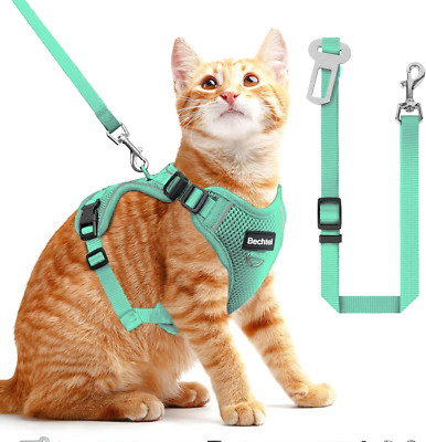 Cat Harness and Leash for Walking, The Upgrade Can be Adjusted in Four Direction