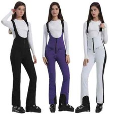 Ski Pants Women Snowboard Pants Overalls Waterproof High Elastic Snow Pants