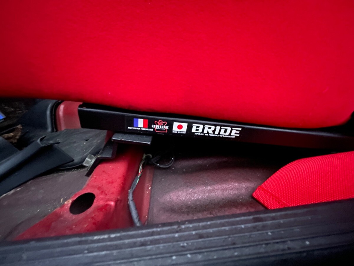 BRIDE racing seats Zeta III + BRIX 1.5 + Bride seat rail R.Y.O