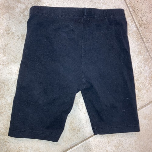 Girls Kids Black Biker Shorts Size 6/6x  By Cat & Jack - Picture 2 of 3