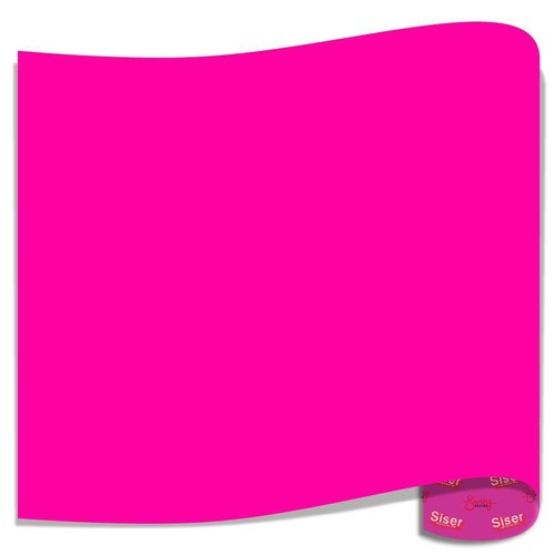 Siser EasyWeed Wärmeübertragungsmaterial - fluoreszierend pink - Bild 1 von 2