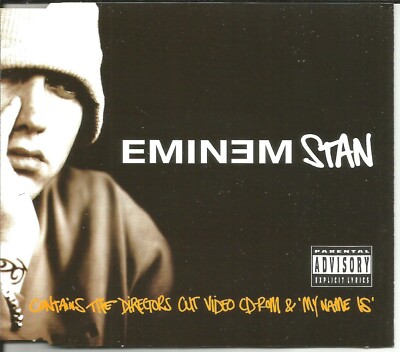 EMINEM Stan 4TRX w/ UNRELEASED TRK & VIDEO Europe CD single SEALED USA Seller