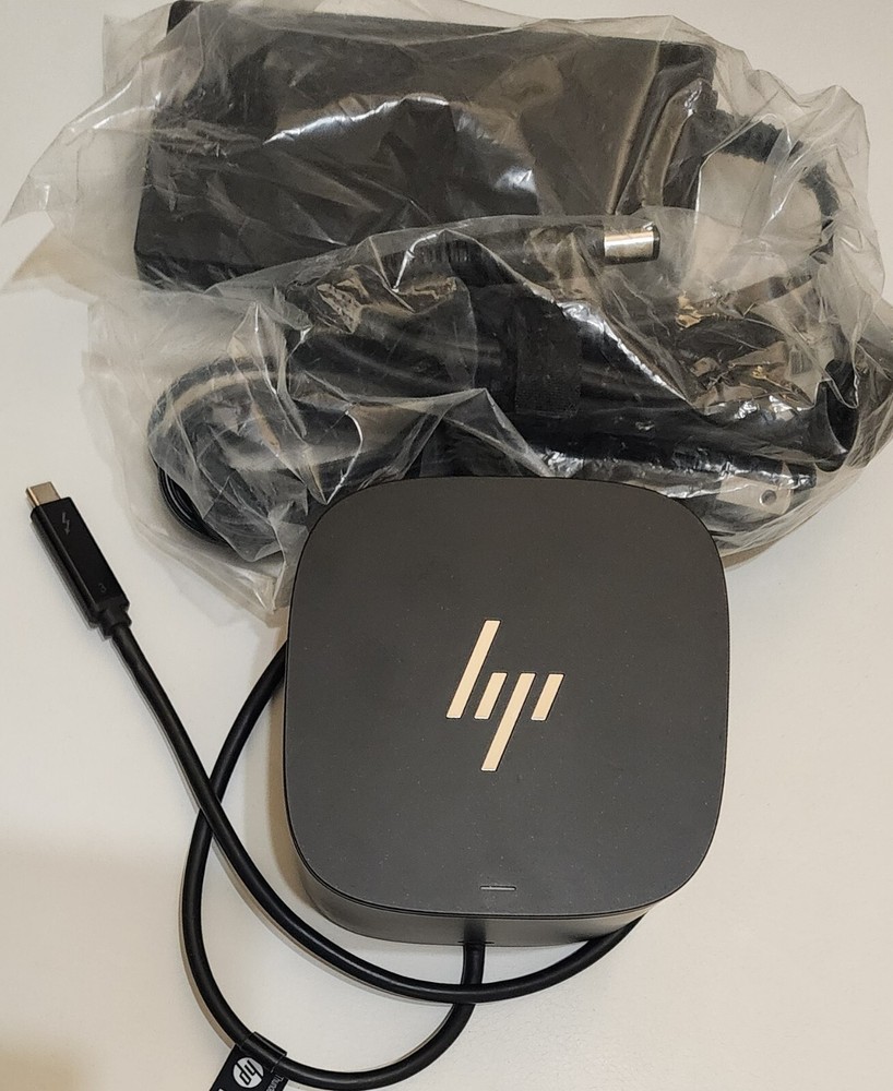 HP Thunderbolt 120W G2 Docking Station with 120w AC Adapter