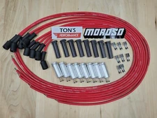 MOROSO Ultra Universal v8 135 Deg Spark plug wire kit Unsleeved GM LS / LT 52011