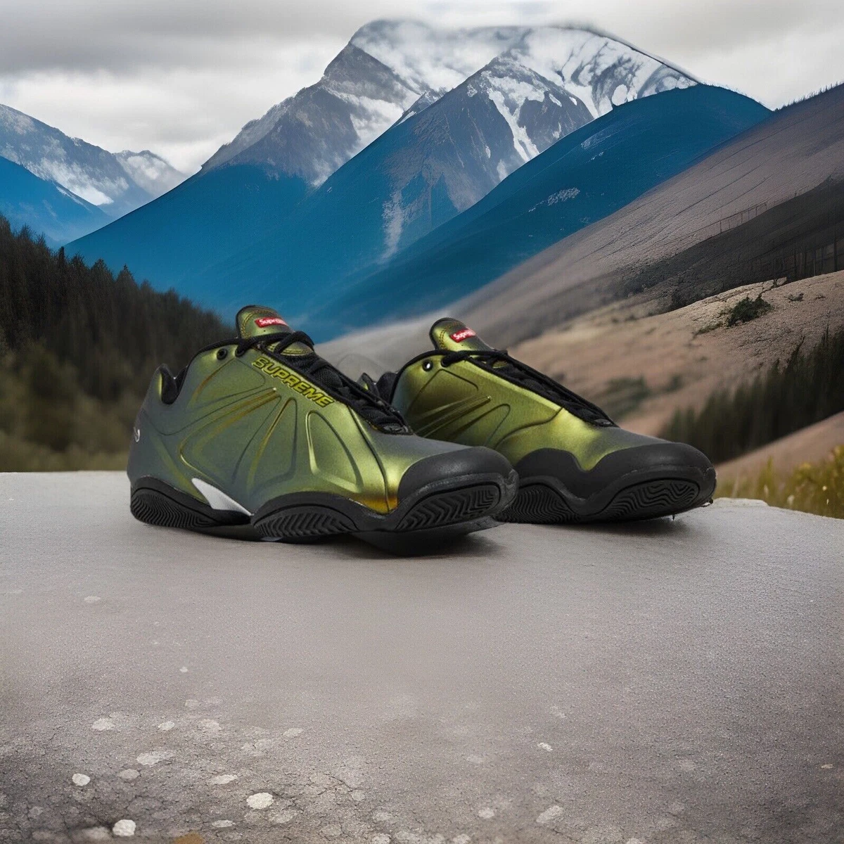 Supreme x Nike Air Zoom Courtposite Black for Sale | Authenticity