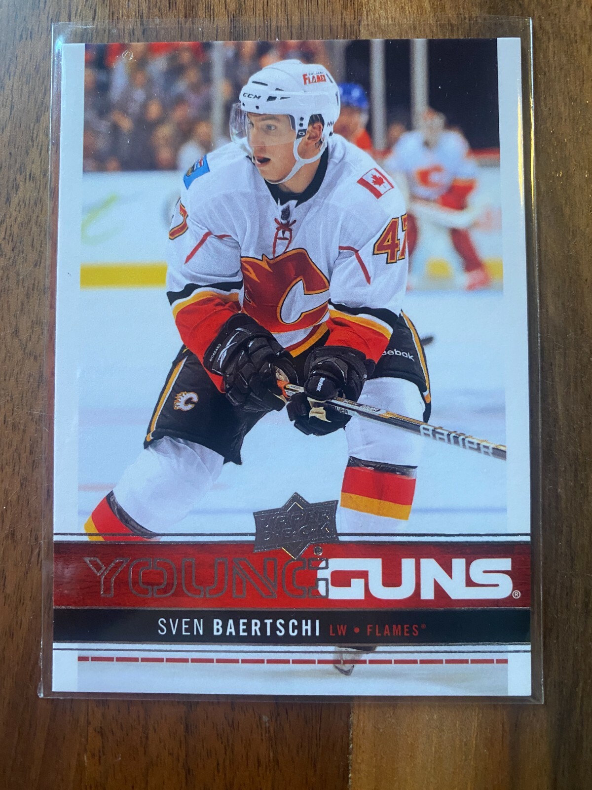 A65,900 - 2012-13 Upper Deck #208 Sven Baertschi YG RC