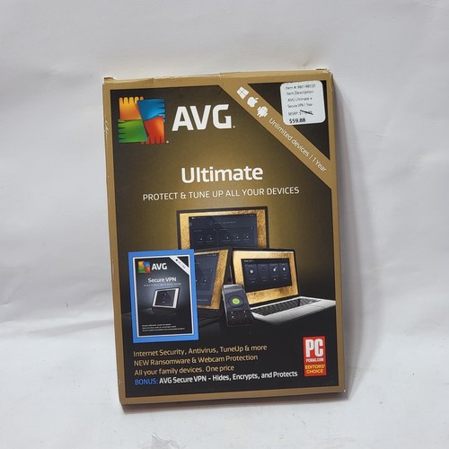 AVG Ultimate Protect & Tune Up Devices + AVG Secure VPN - Picture 1 of 7