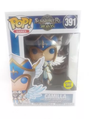 Funko Pop Games Summoners War Camilla Glow In The Dark Figure #391 In Stock 