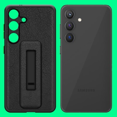 Shockproof Push-Pull Bracket Protective Case fits Samsung Galaxy S24+ SM-S926U