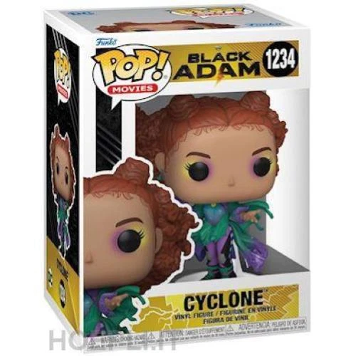 BLACK ADAM - POP FUNKO VINYL FIGURE 1234 CYCLONE - NUOVO