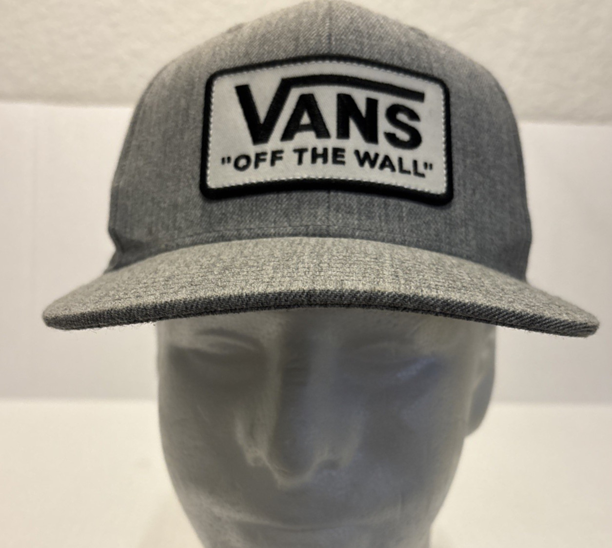 Vans Snapback Cap Hat Solid Gray  EUC Adjustable - image 1