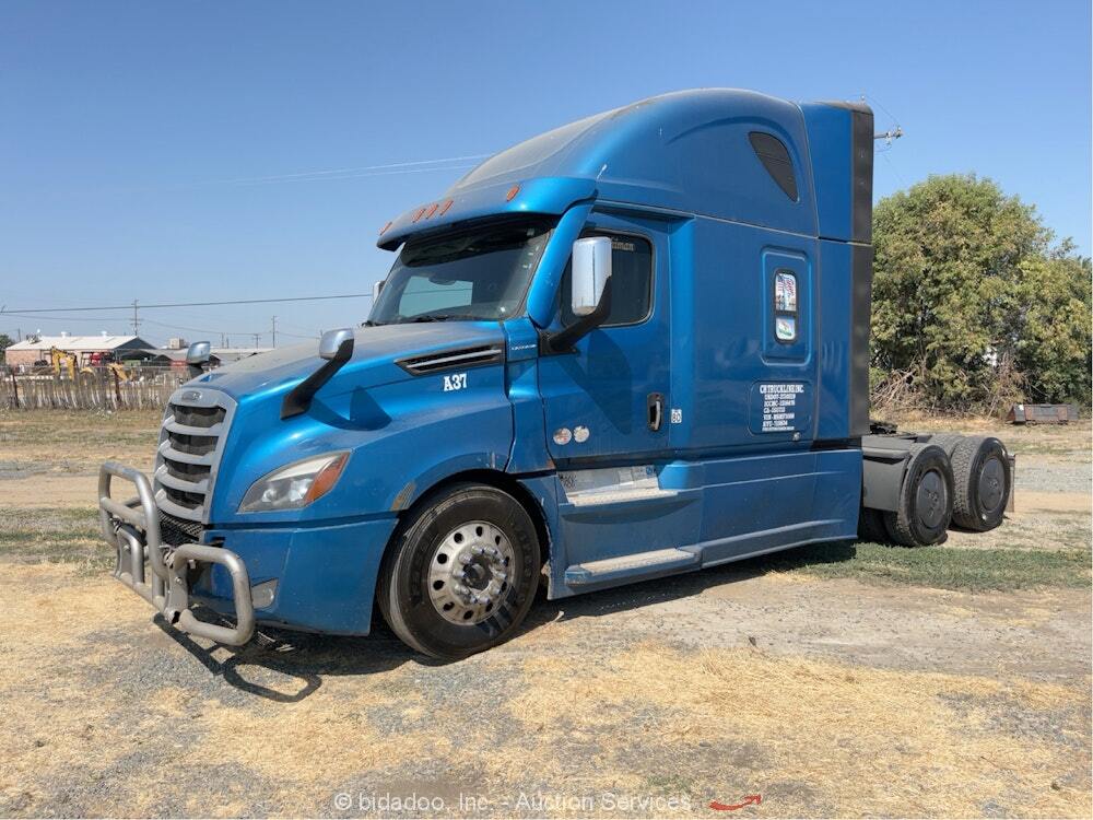 2021 Freightliner Cascadia T/A Sleeper Truck Tractor Detroit DD15 Automatic bidadoo Auction