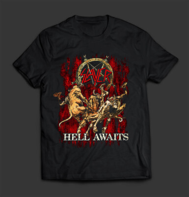 SLAYER   Hell Awaits T-SHIRT