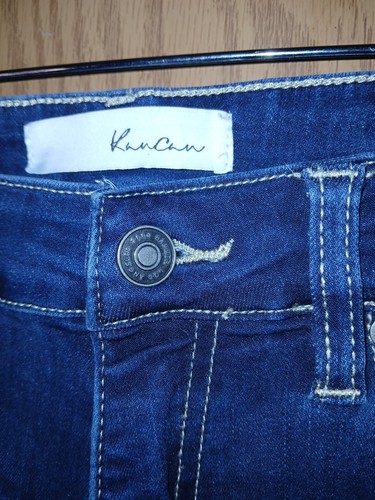 Kancan Estilo Denim Jeans Women's Size 9/28 Mid Rise Stretch 28×28 Cut #45497 - Picture 18 of 18