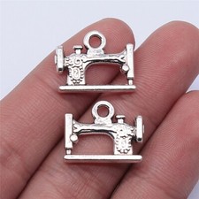 15Pcs 19x15mm Alloy Charm Sewing Machine Charms Pendant EF3916