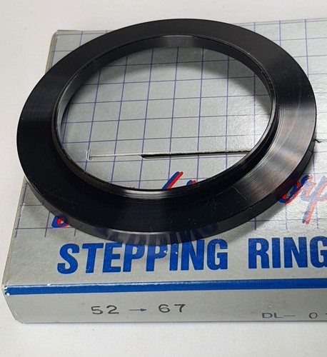 52-67mm Metal Step Up Stepping Lens Filter Adapter Ring 52mm-67mm E52-E67 Japan - Picture 4 of 6