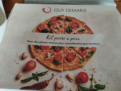 Pierre à pizza rectangulaire en cordiérite émaillée Old Stone