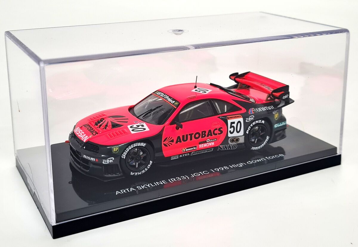 Ebbro 1/43 Nissan Skyline GT-R R33 JGTC 1998 Arta High Down Ebbro 1/43 Nissan Skyline GT-R R33 JGTC 1998 Arta High Down
