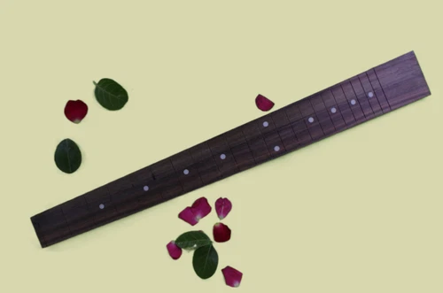 Rosewood guitar fretboard DIY replacement for 22 Fret 24.75 inch neck head