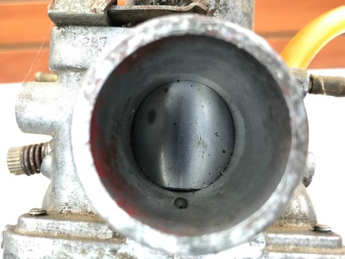 74 Yamaha TY250 TY 250 Engine Motor Mikuni Carburetor Intake Fuel Air Carb 6-B - Picture 9 of 9