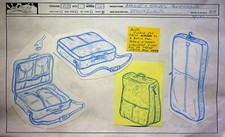 Sammy TV Series 2000 Production Animation Alexandra Kube Hand Drawn Model Cel