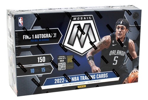 2022/23 Panini Mosaic Basketball Hobby Box Blowout Cards - Bild 1 von 2