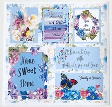 Junk Journal Pages, Scrapbook Papers, Planner Junk Journal Quotes, Kit PK5